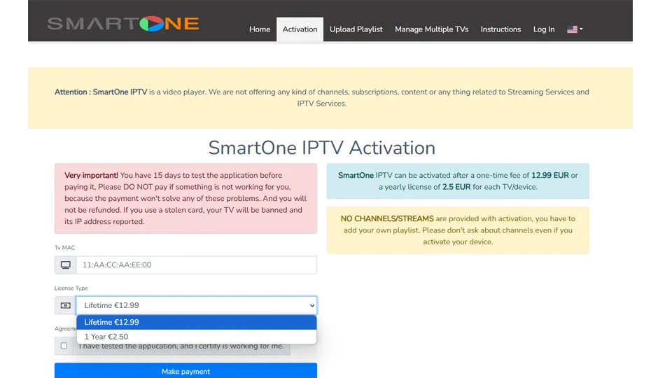 SmartOne IPTV en Smart IPTV: Transformeer uw Smart TV in het Ultieme Entertainmentcentrum activation smartone iptv