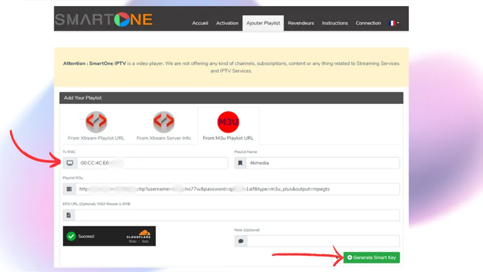 SmartOne IPTV en Smart IPTV: Transformeer uw Smart TV in het Ultieme Entertainmentcentrum smartone iptv playliste